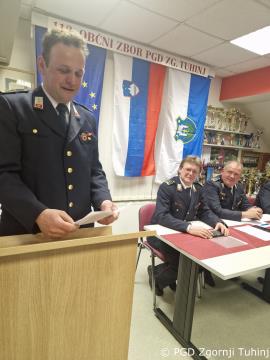 Redni letni občni zbor Prostovoljnega gasilskega društva Zgornji Tuhinj   (1)